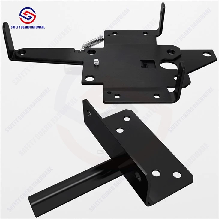 Self-Closing Black PVC Fence Gate Hinge high quality